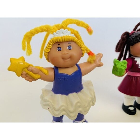 Cabbage Patch Kids CPK Doll Mini Figures Lot Of 3 PVC 1990s Figures - Picture 9 of 14